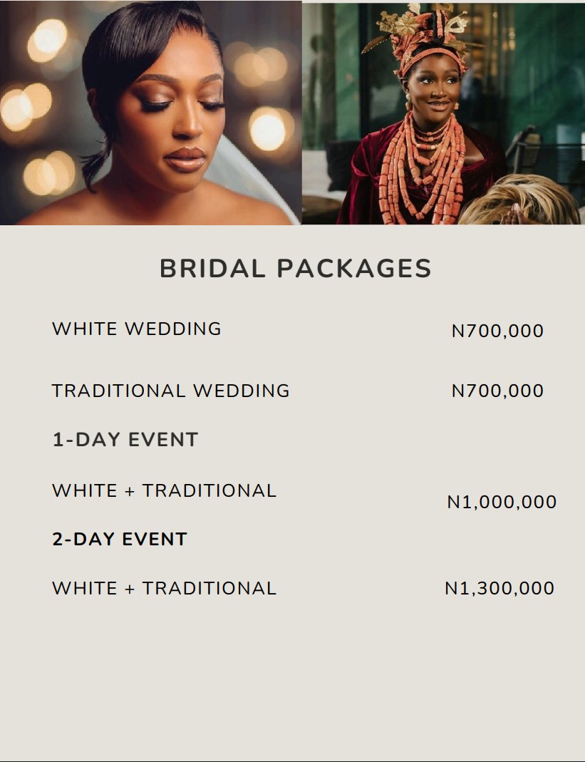 Bridal Packages